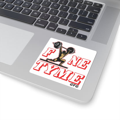 Witty Philosopher Kiss-Cut Stickers, Fun Laptop Decals, Sticker for Students, Gift for Teachers - Fyne Tyme