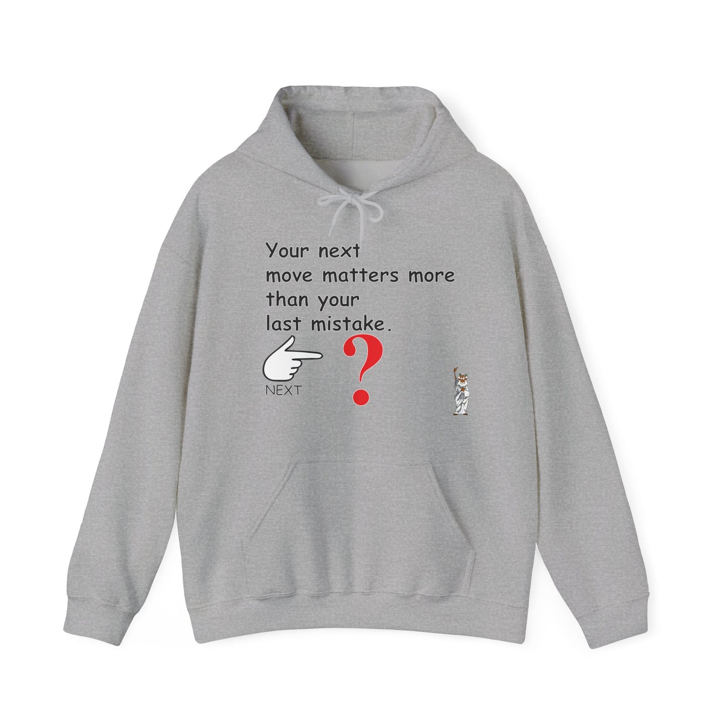 Statue of Liberty Hoodie, Unisex Sweatshirt, Gift for Her, Comfortable Apparel, Design Sweatshirt - Your Next move matters