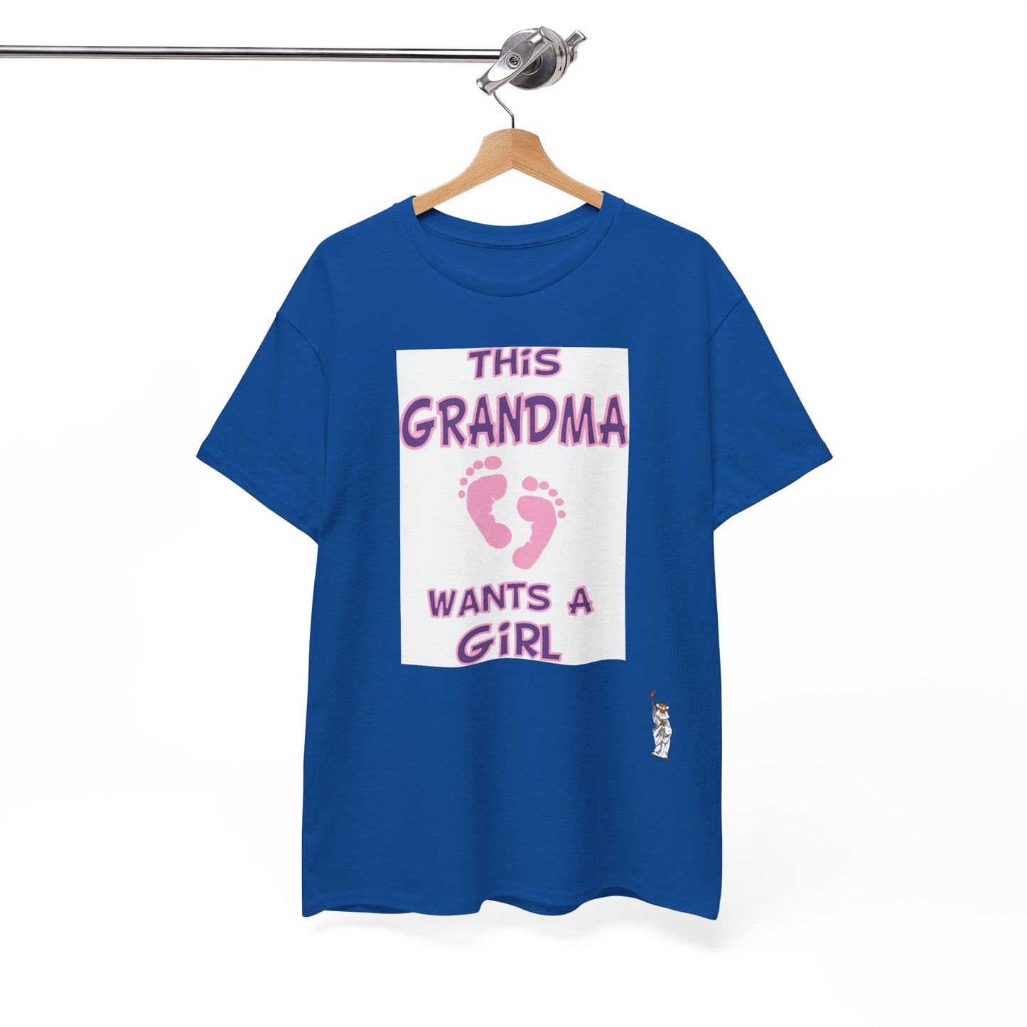 Unisex Heavy Cotton Tee - This Grandma Wants a Girl