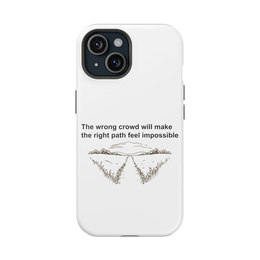 Magnetic Phone Cases, , Fitness Gift, Motivational Accessory, Accessories- Wrong crowd