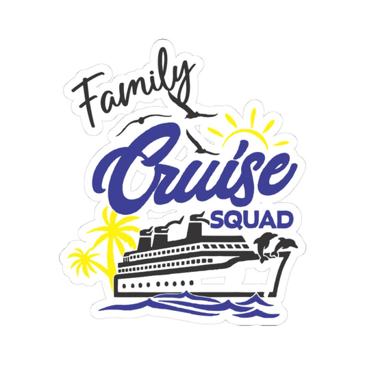 Witty Philosopher Kiss-Cut Stickers, Fun Laptop Decals, Sticker for Students, Gift for Teachers - Family Cruise Squad