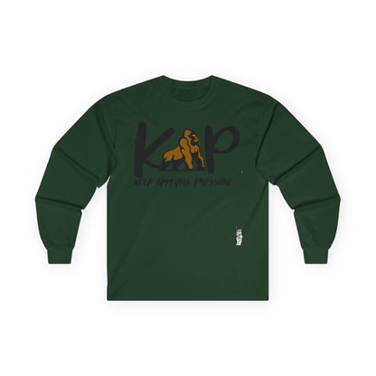 Unisex Ultra Cotton Long Sleeve Tee - Keep Applying Pressure