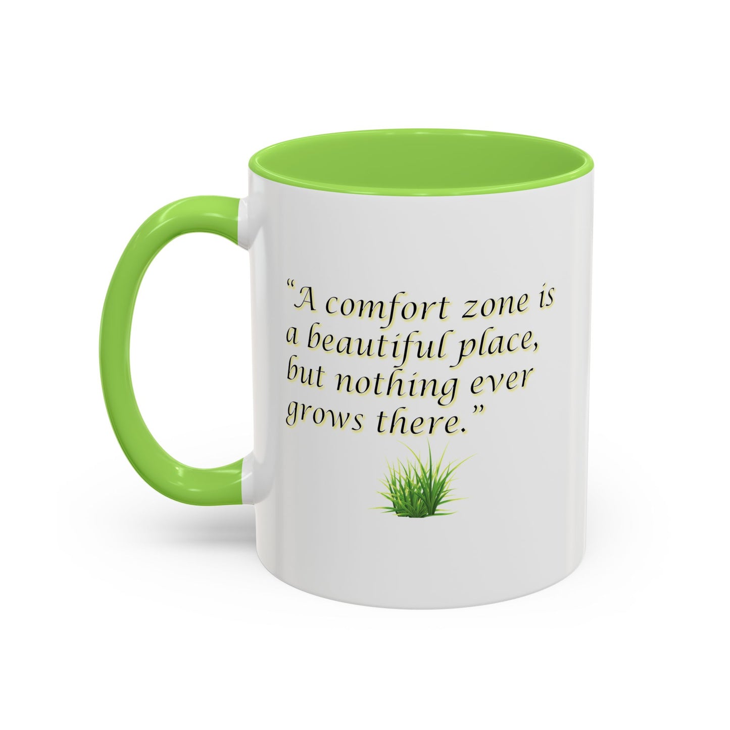 Colorful Whimsical Mugs - Perfect for Coffee Lovers, Gifts for Birthdays, Seasonal Celebrations - Comfort zone is a beautiful place