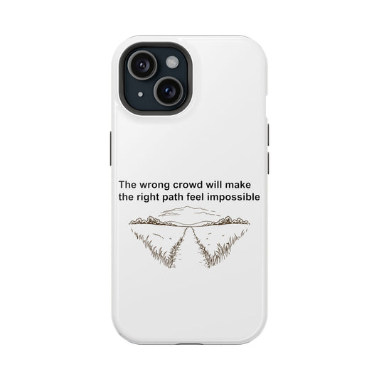 Magnetic Phone Cases, , Fitness Gift, Motivational Accessory, Accessories- Wrong crowd