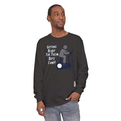 Philosopher Long Sleeve T-Shirt, Comfortable Casual Wear, Gift for Thinkers, Ideal for Birthdays - Boyz Camp