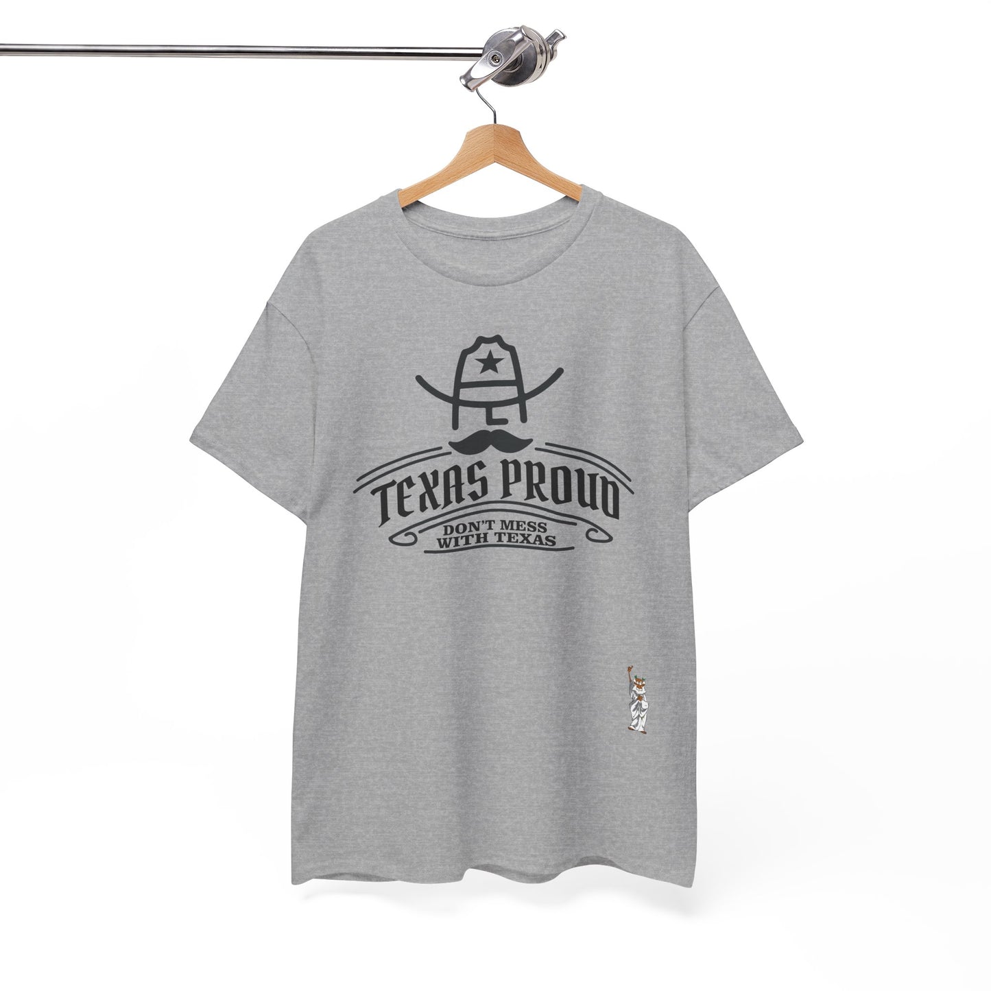 Unisex Heavy Cotton Tee - Texas Proud - Dont Mess with Texas