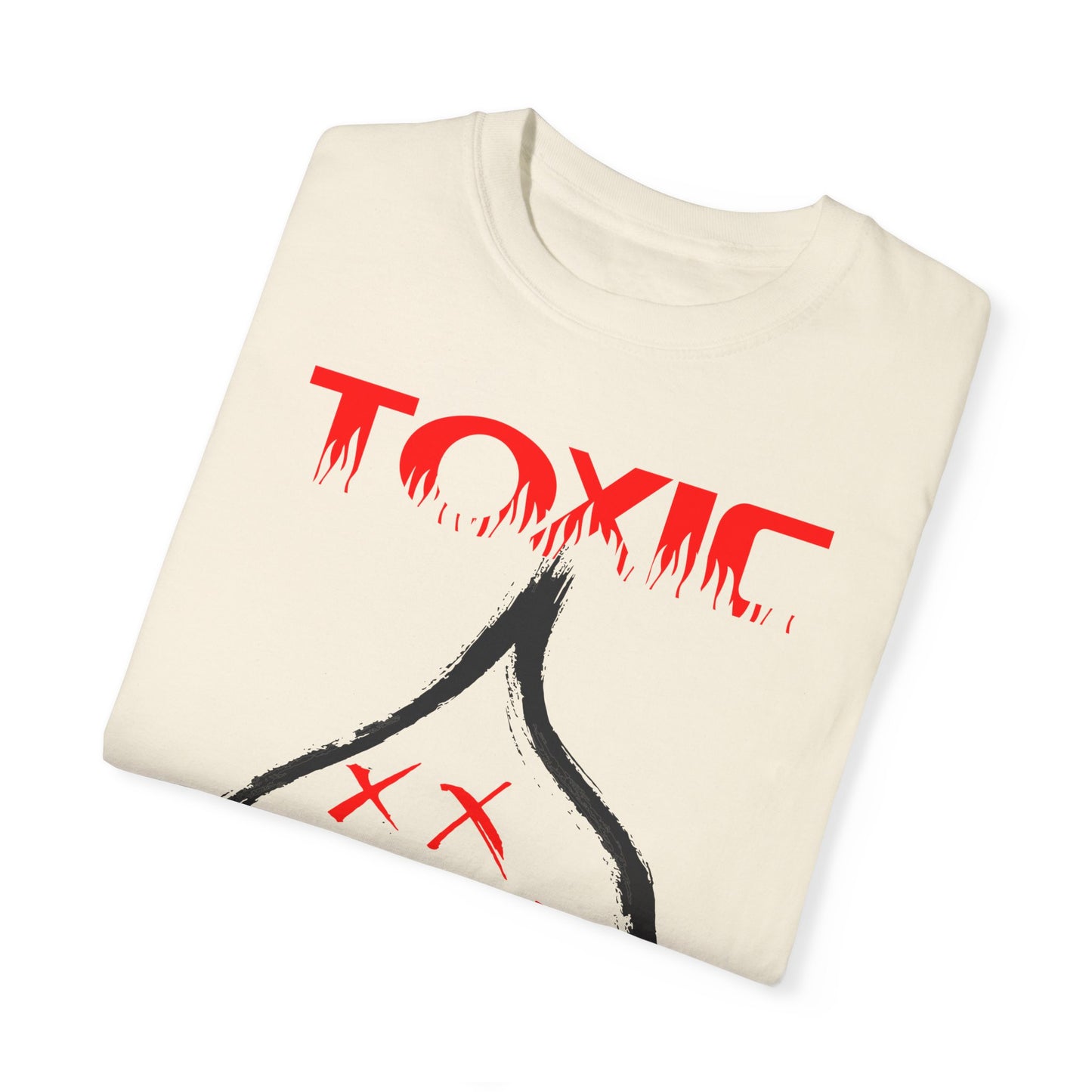 Unisex Garment-Dyed T-shirt TOXIC LOVE