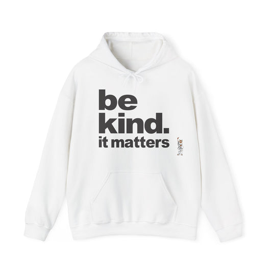 Statue of Liberty Hoodie, Unisex Sweatshirt, Gift for Her, Comfortable Apparel, Unique Design Sweatshirt - Be Kind - It Matters