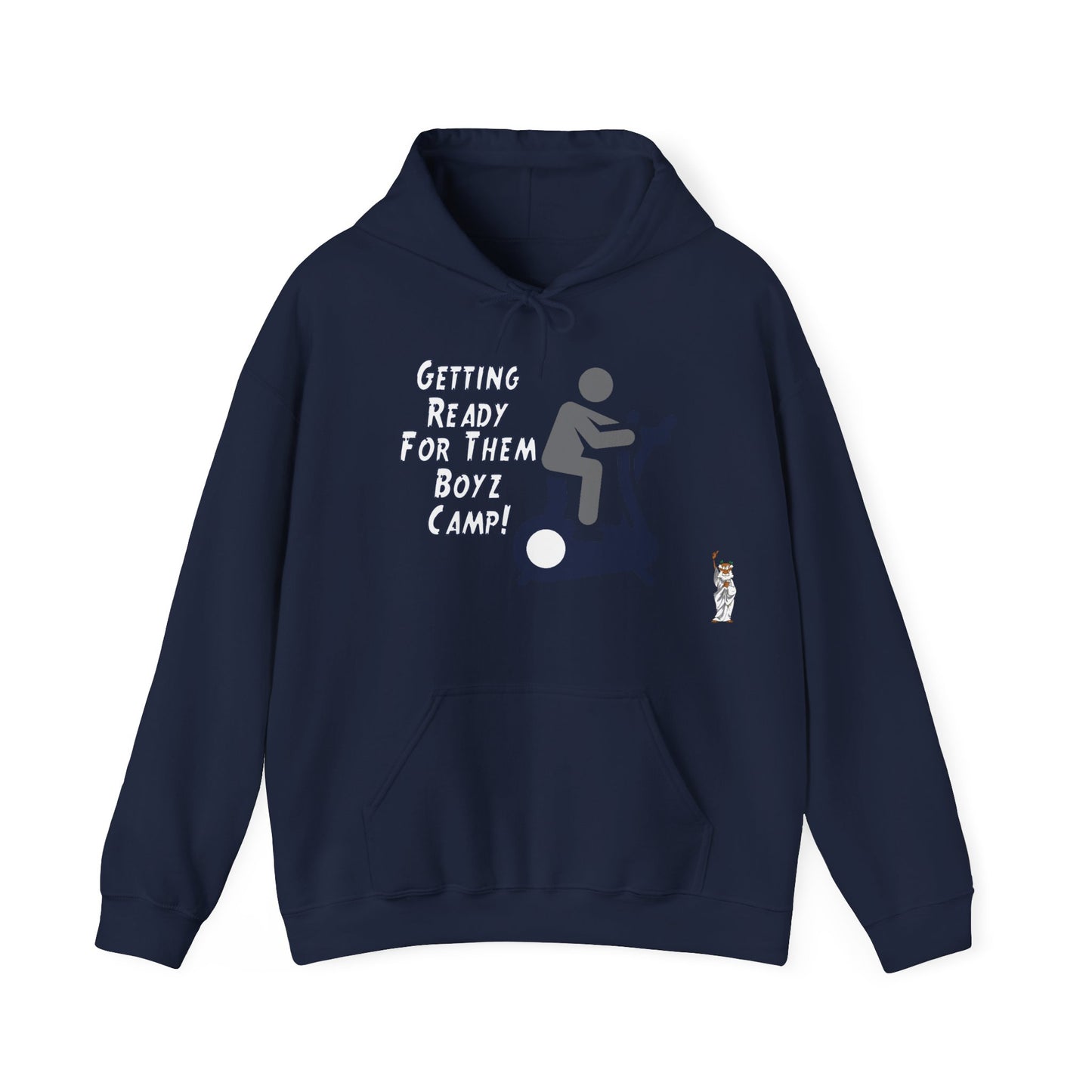 Statue of Liberty Hoodie, Funny Unisex Sweatshirt, Gift for Her, Casual Wear, Comfortable Apparel, Unique Design Sweatshirt - Boyz Camp