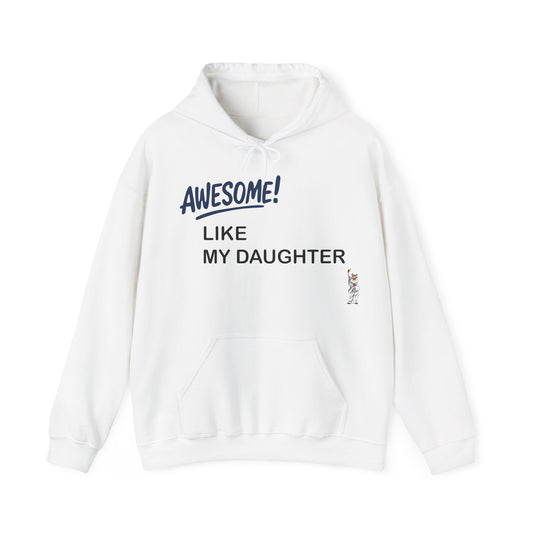 Statue of Liberty Hoodie, Unisex Sweatshirt, Gift for Her, Comfortable Apparel, Design Sweatshirt - Awesome like my daughter