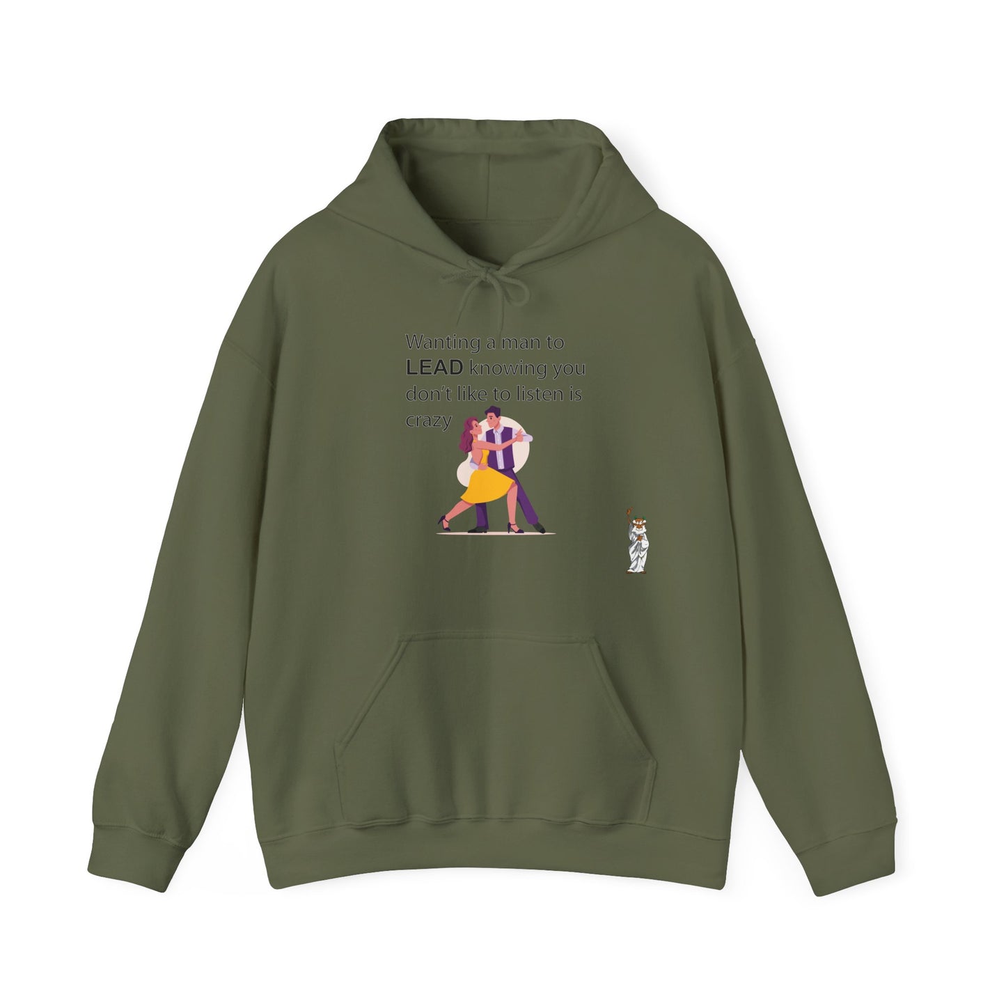 Statue of Liberty Hoodie, Unisex Sweatshirt, Gift for Her, Comfortable Apparel, Design Sweatshirt - Wanting a Man