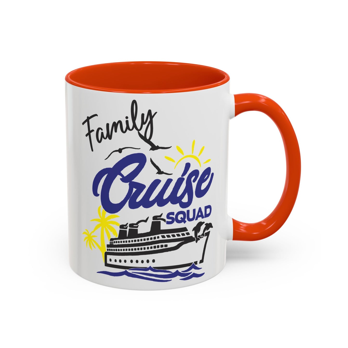Colorful Whimsical Mugs - Perfect for Coffee Lovers, Gifts for Birthdays, Seasonal Celebrations - Family Cruise Squad