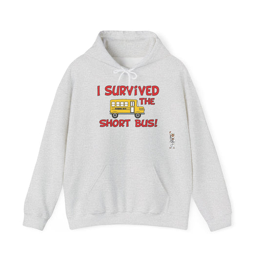 Statue of Liberty Hoodie, Unisex Sweatshirt, Gift for Her, Comfortable Apparel, Design Sweatshirt - I survived the short bus
