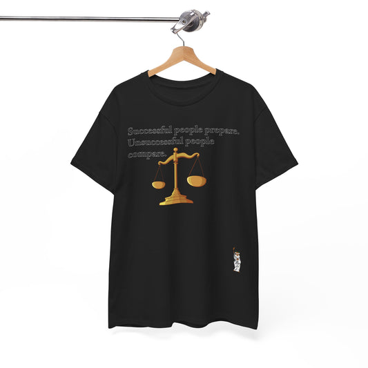 Unisex Heavy Cotton Tee - Push Yourself - Successful People