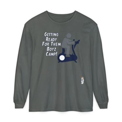 Philosopher Long Sleeve T-Shirt, Comfortable Casual Wear, Gift for Thinkers, Ideal for Birthdays - Boyz Camp