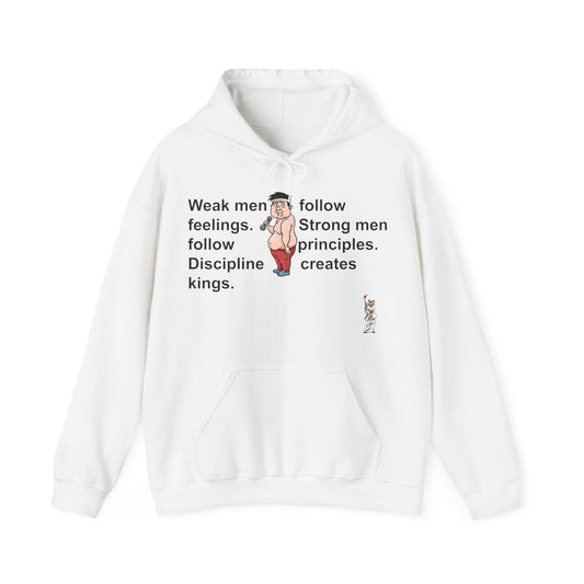 Statue of Liberty Hoodie, Unisex Sweatshirt, Gift for Her, Comfortable Apparel, Design Sweatshirt - Weak men follow feelings