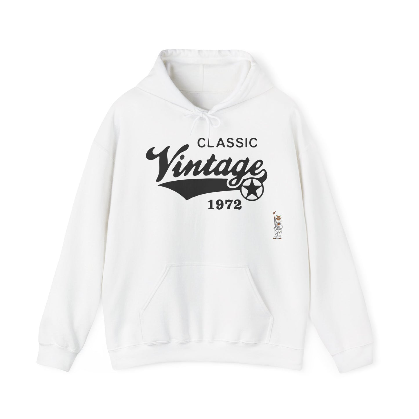 Statue of Liberty Hoodie, Unisex Sweatshirt, Gift for Her, Casual Wear, Comfortable Apparel, Unique Design Sweatshirt - Classic Vintage 1972