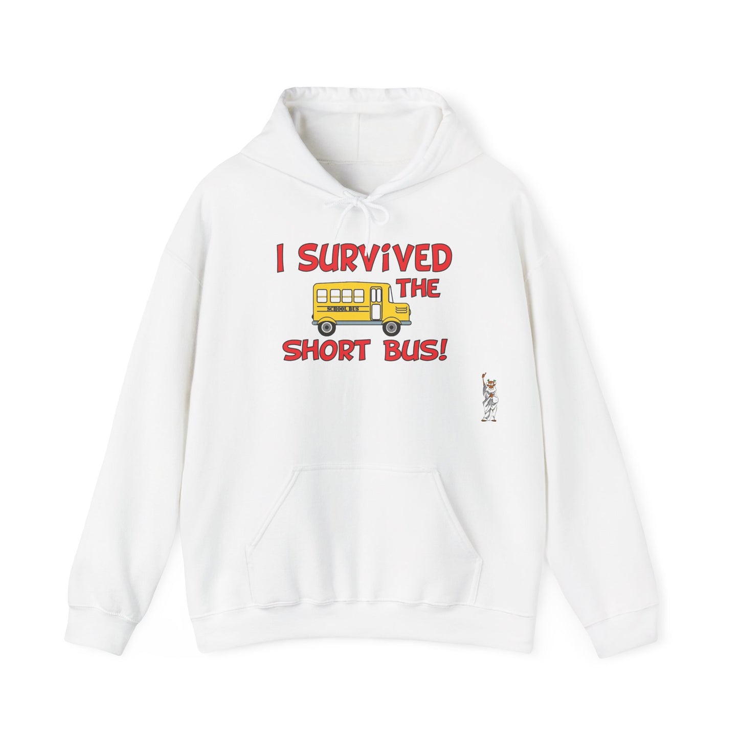 Statue of Liberty Hoodie, Unisex Sweatshirt, Gift for Her, Comfortable Apparel, Design Sweatshirt - I survived the short bus