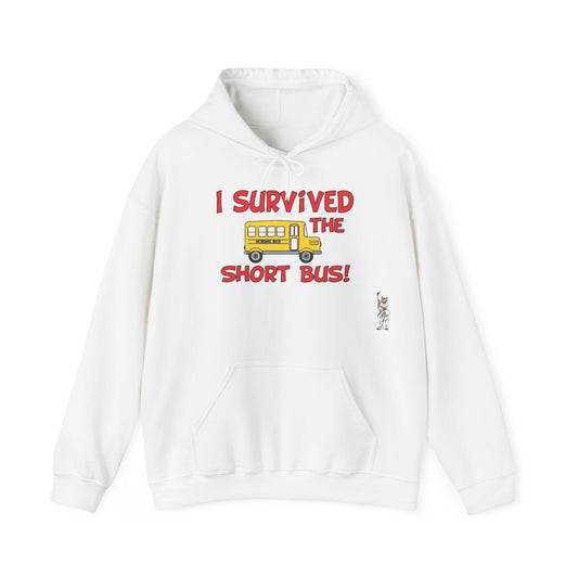 Statue of Liberty Hoodie, Unisex Sweatshirt, Gift for Her, Comfortable Apparel, Design Sweatshirt - I survived the short bus