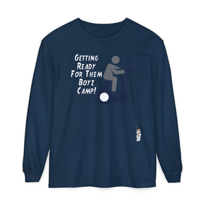 Philosopher Long Sleeve T-Shirt, Comfortable Casual Wear, Gift for Thinkers, Ideal for Birthdays - Boyz Camp