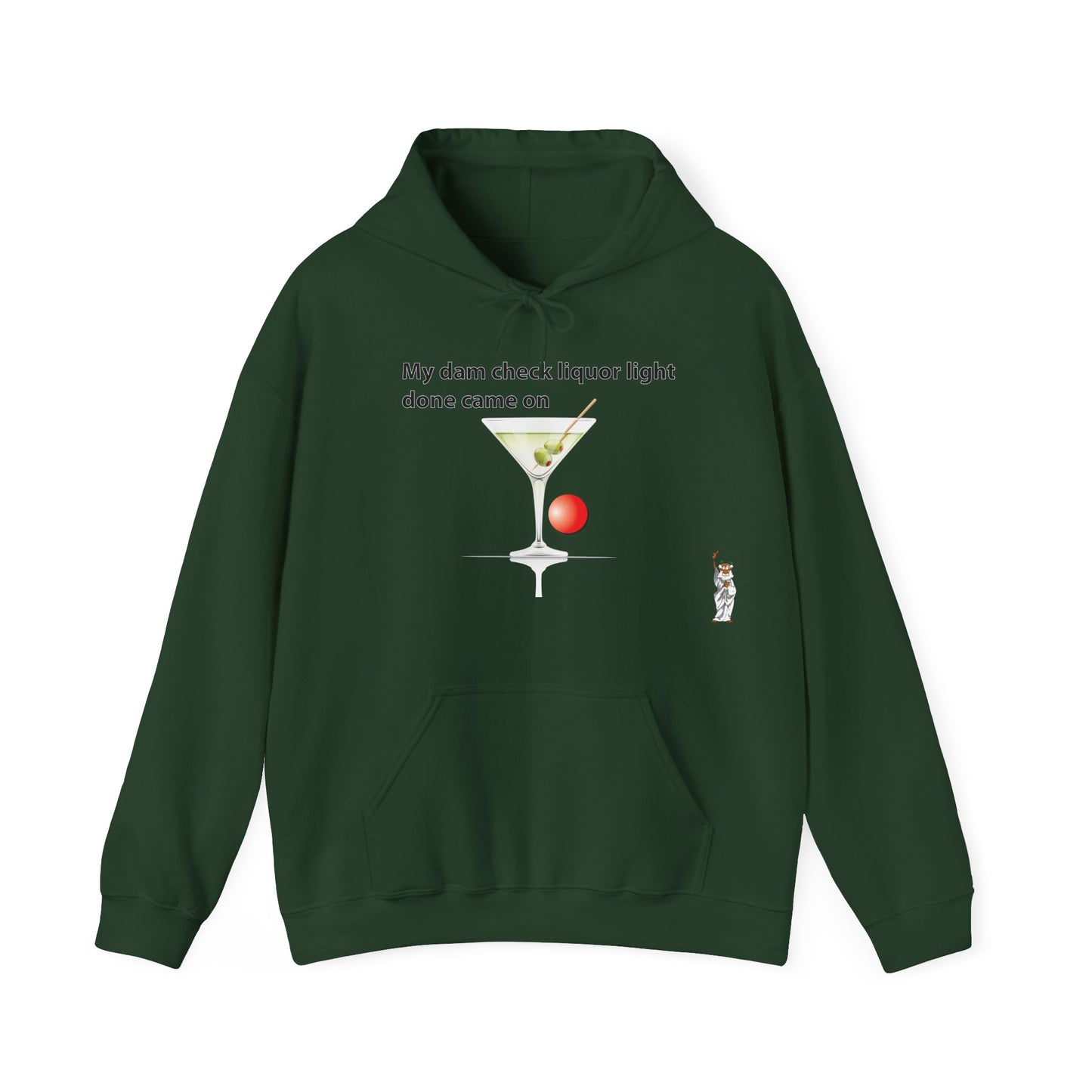 Statue of Liberty Hoodie, Unisex Sweatshirt, Gift for Her, Comfortable Apparel, Design Sweatshirt - My dam check liquor