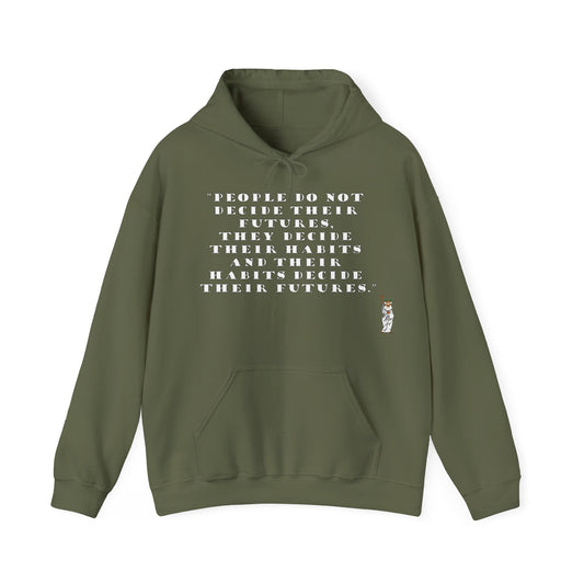 Statue of Liberty Hoodie, Unisex Sweatshirt, Gift for Her, Comfortable Apparel, Design Sweatshirt - People do not decide their futures