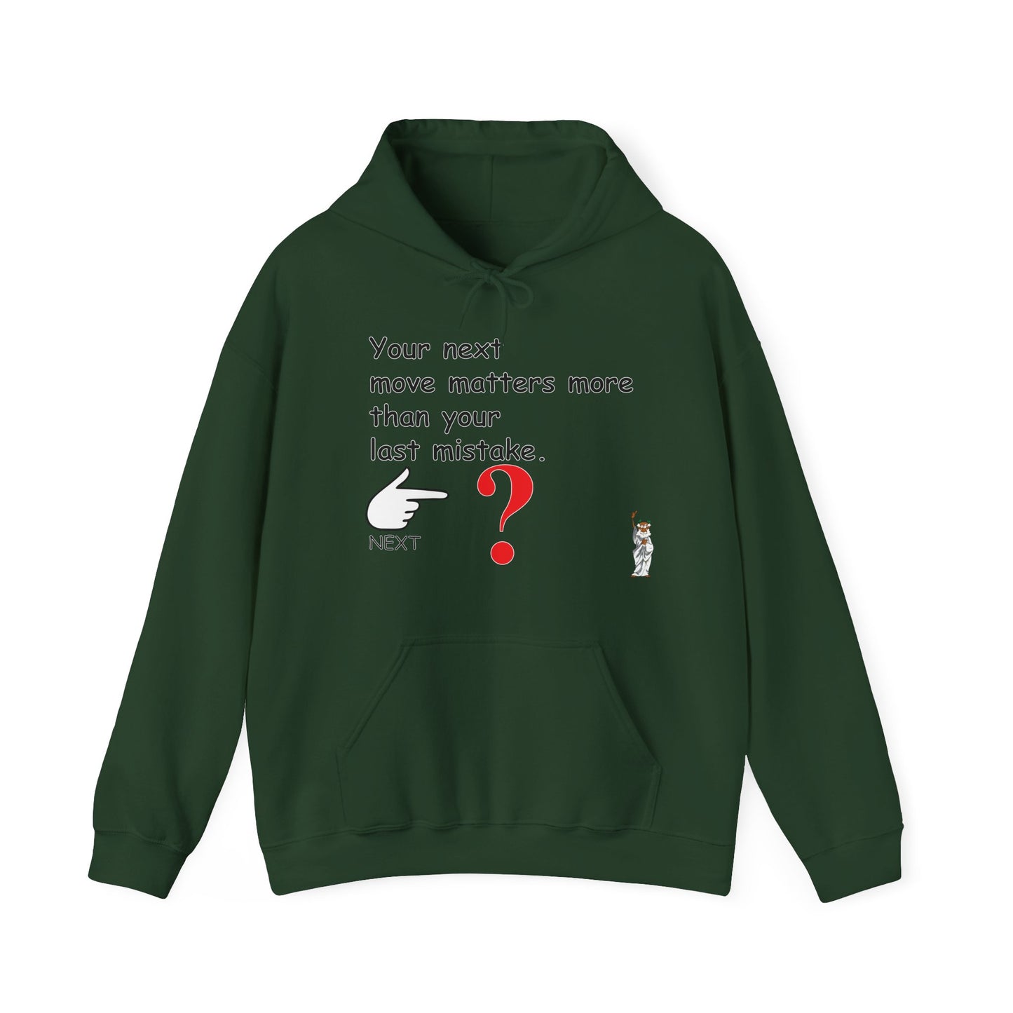 Statue of Liberty Hoodie, Unisex Sweatshirt, Gift for Her, Comfortable Apparel, Design Sweatshirt - Your Next move matters