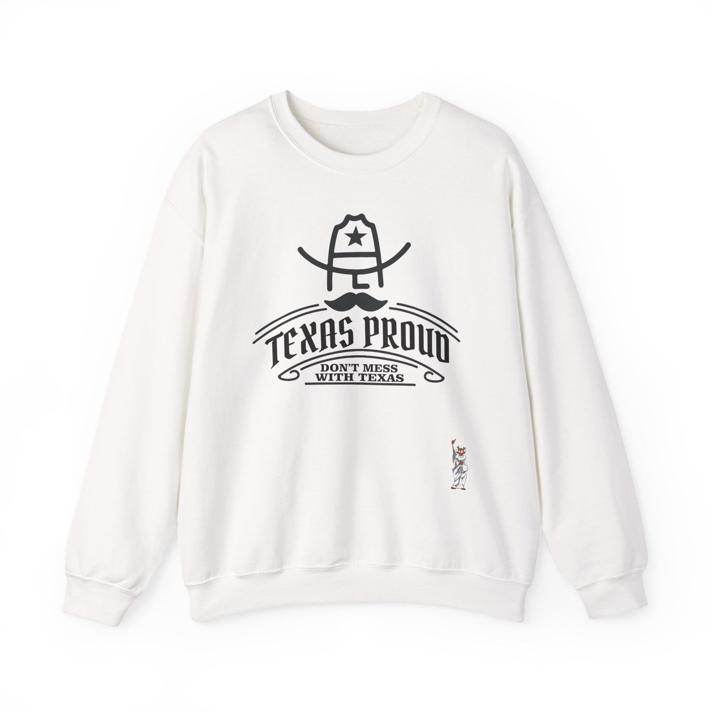 Whimsical Comedy Sweatshirt - Unisex Crewneck,  Everyday Wear, Holiday Apparel, Graphic Sweatshirt - Texas Proud - Dont Mess with Texas