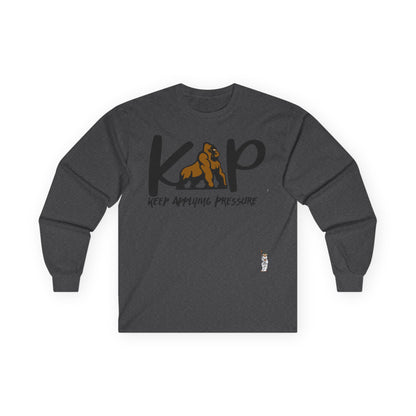 Unisex Ultra Cotton Long Sleeve Tee - Keep Applying Pressure