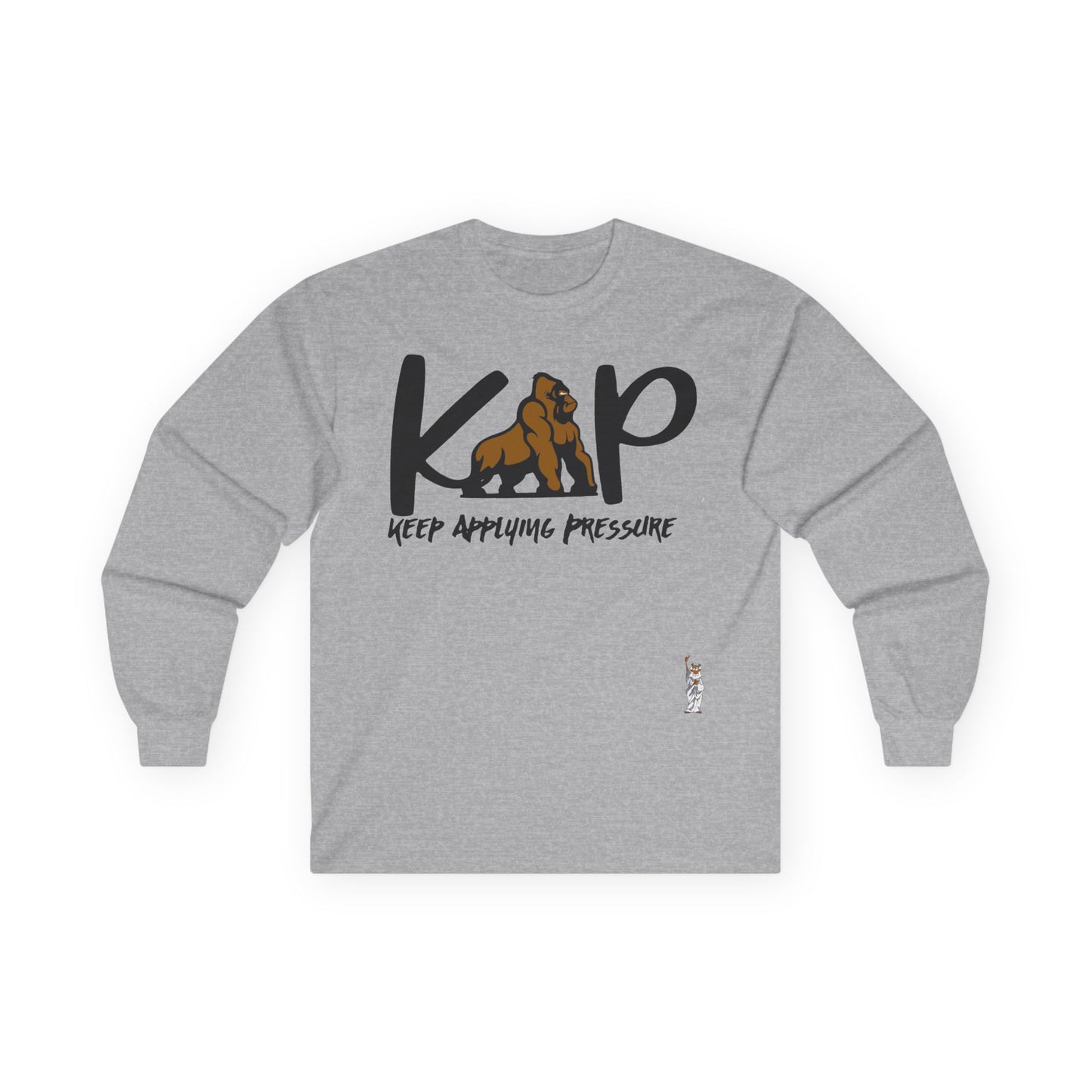 Unisex Ultra Cotton Long Sleeve Tee - Keep Applying Pressure