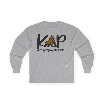 Unisex Ultra Cotton Long Sleeve Tee - Keep Applying Pressure
