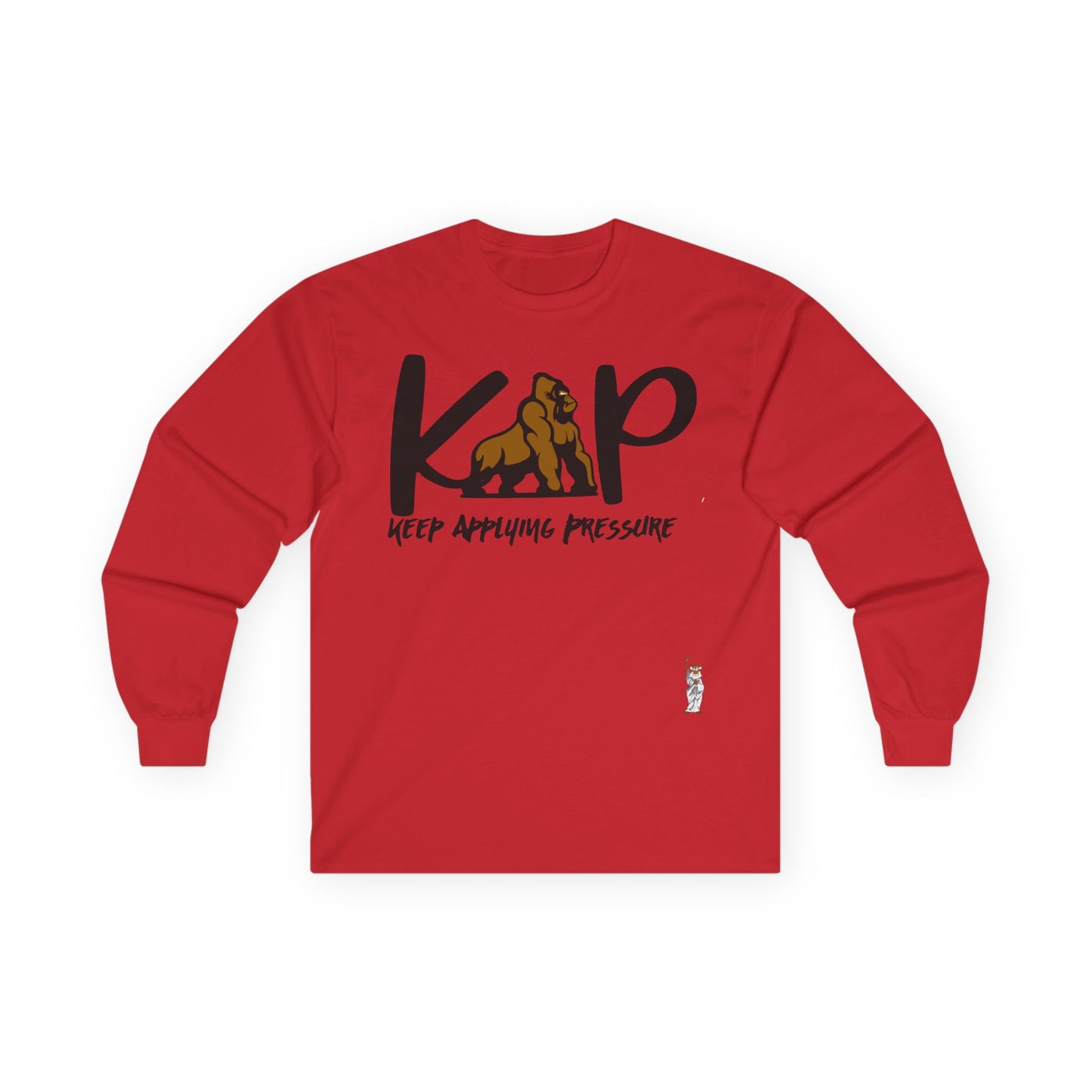 Unisex Ultra Cotton Long Sleeve Tee - Keep Applying Pressure