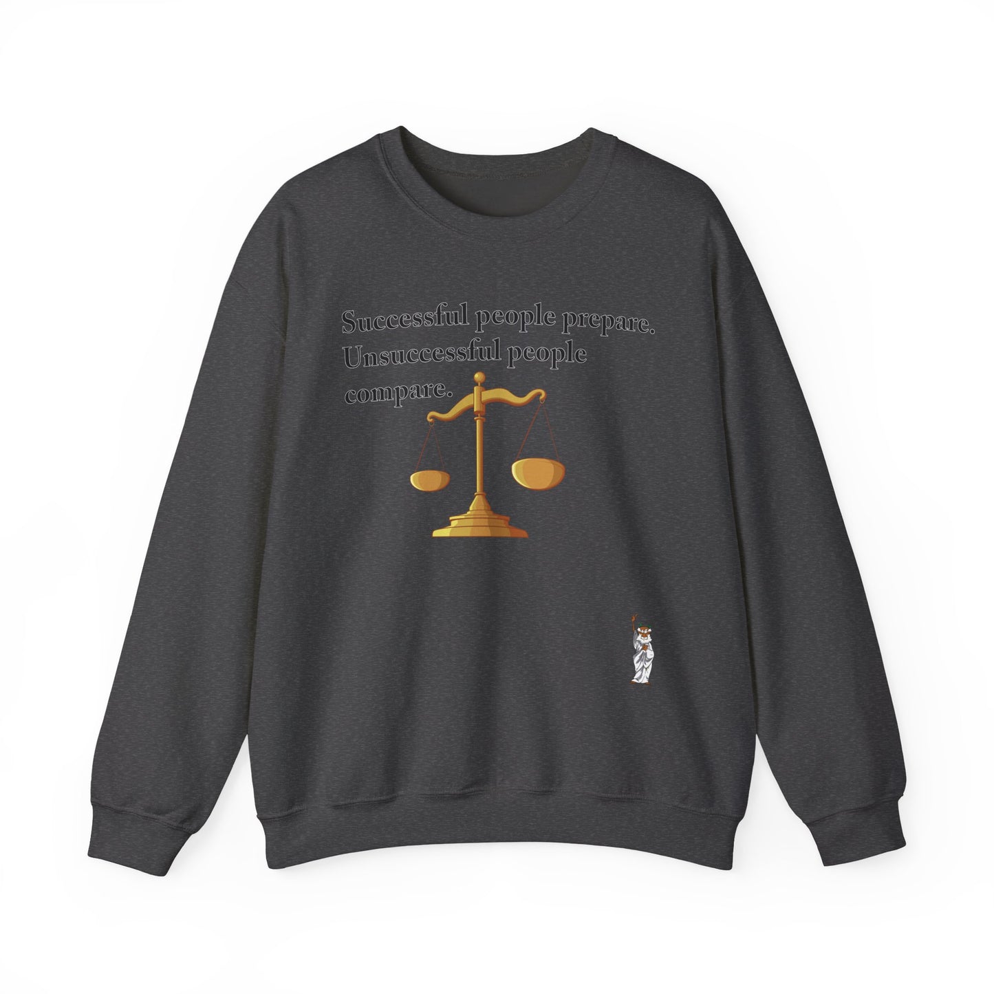 Whimsical Comedy Sweatshirt - Unisex Crewneck,  Everyday Wear, Holiday Apparel, Graphic Sweatshirt - Successful People