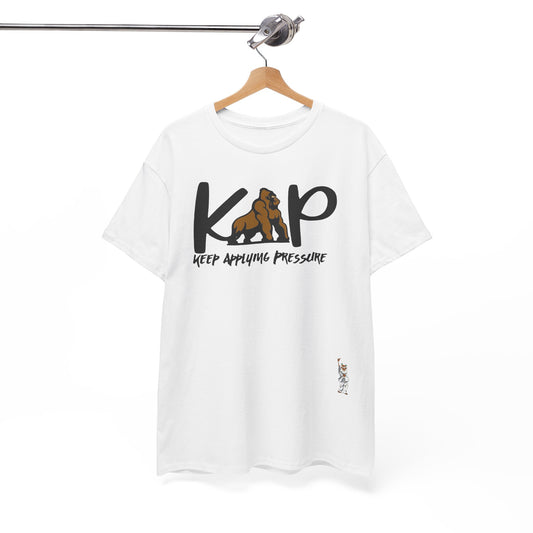 Unisex Heavy Cotton Tee - Keep Applying Pressure