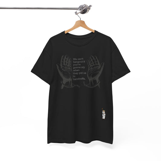Unisex Heavy Cotton Tee - Push Yourself - We cant hangout