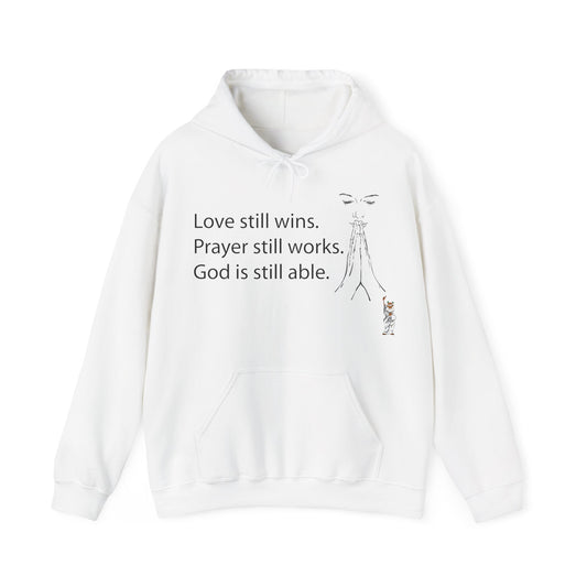 Statue of Liberty Hoodie, Unisex Sweatshirt, Gift for Her, Comfortable Apparel, Design Sweatshirt - God is able