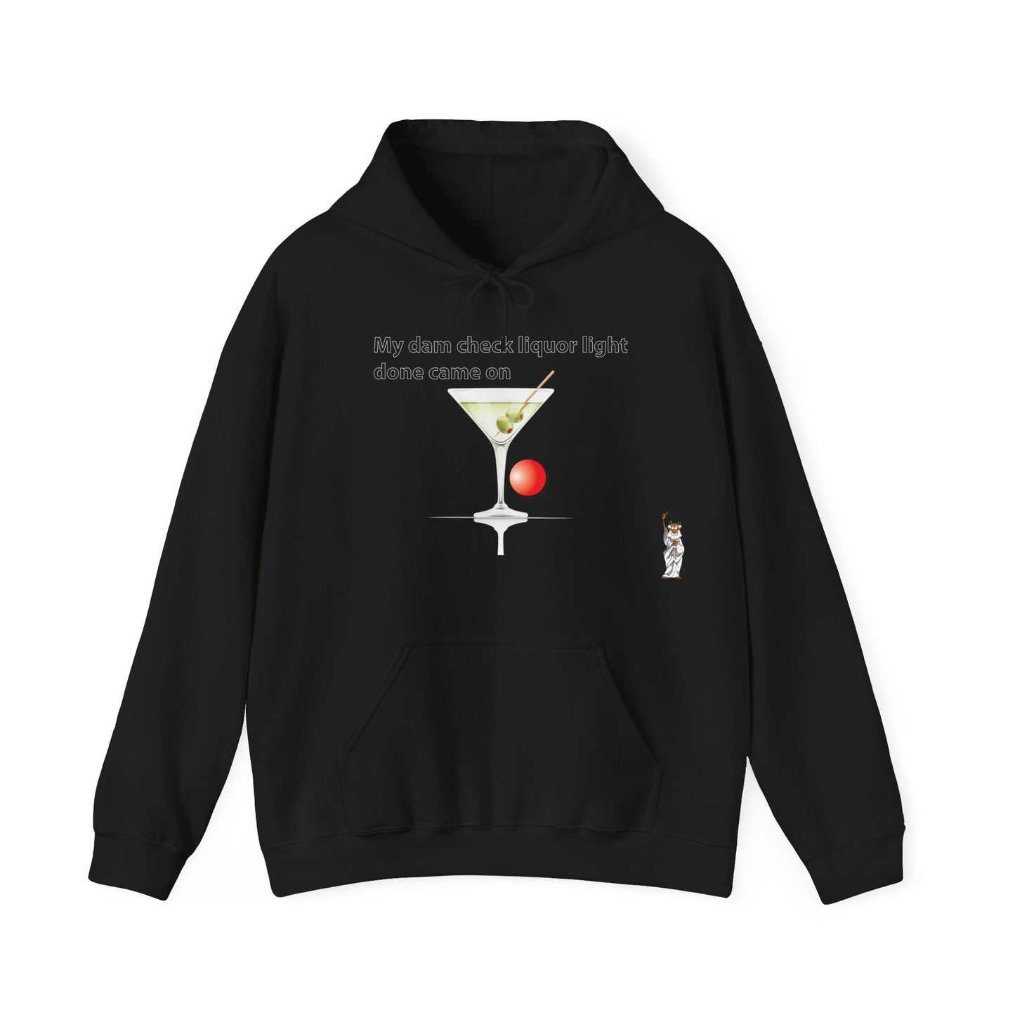 Statue of Liberty Hoodie, Unisex Sweatshirt, Gift for Her, Comfortable Apparel, Design Sweatshirt - My dam check liquor