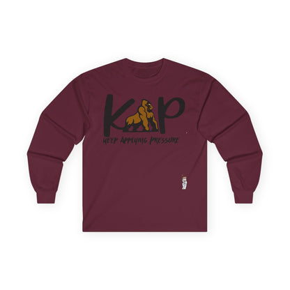 Unisex Ultra Cotton Long Sleeve Tee - Keep Applying Pressure